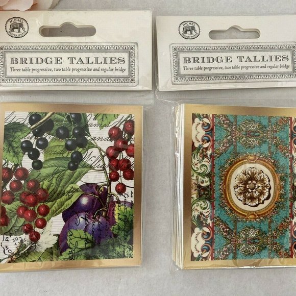 Michel‎ Design Works Bridge Tallies 2 Packs Vintage - Picture 9 of 12